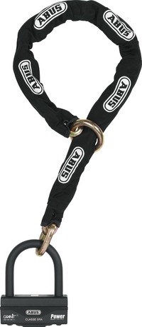 ABUS Lås Granit 58 12KS Black Loop 58/140HBIII100 120 cm